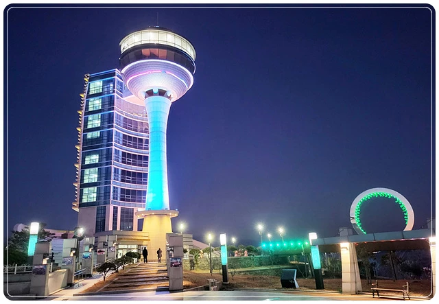 정남진 전망대 경관조명