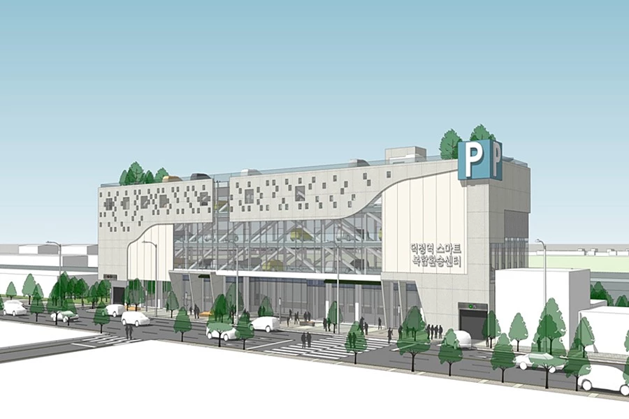 덕정역 환승센터 조감도