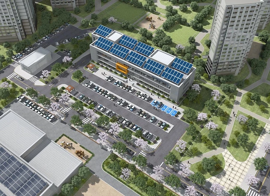 양주종합사회복지센터 조감도