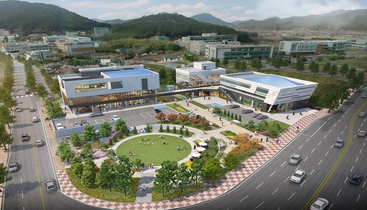 첨산단 연구단지 복합문화센터 조감도 / 정읍시