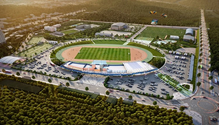 체육트레이닝센터 조감도 / 정읍시