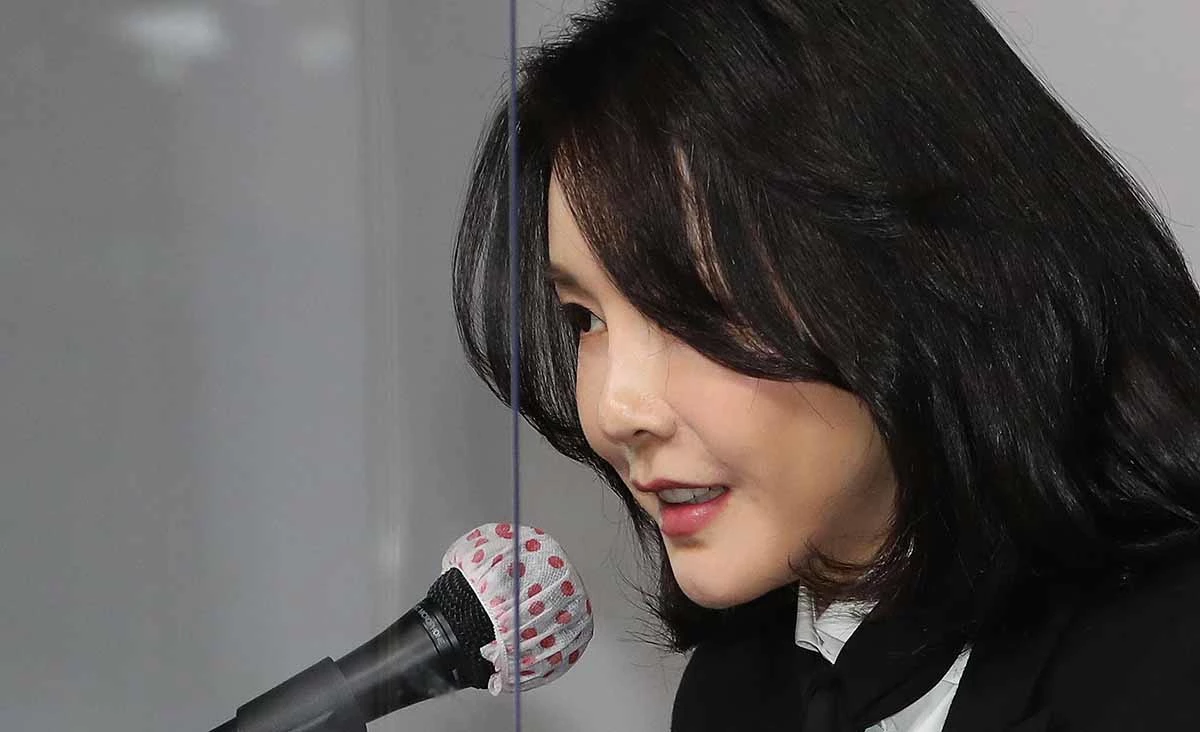 윤석열 국민의힘 대선 후보의 부인 김건희씨 / 뉴스1
