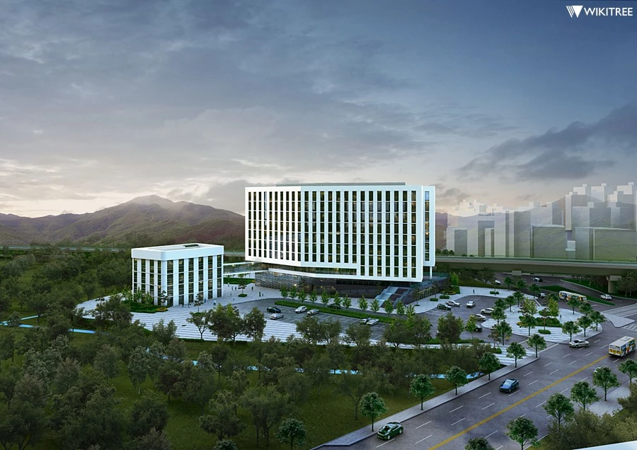 고양시청사 조감도