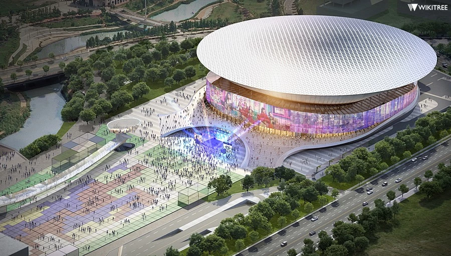 CJ라이브시티 아레나 조감도