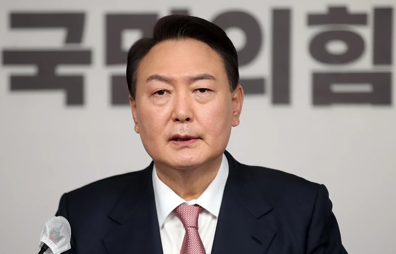 윤석열 국민의힘 대선 후보 / 뉴스1
