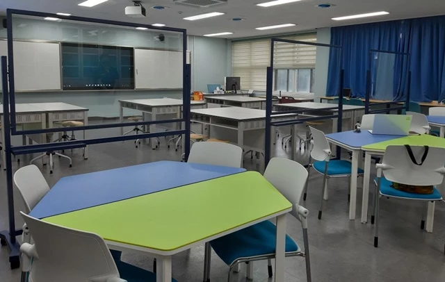 지난해 설치한 대진전자통신고 과학실 모습 / 사진제공=이하 부산교육청