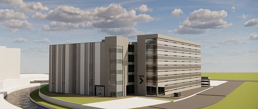 이커머스(e-commerce) 스마트 물류단지 조감도 / 의정부시청