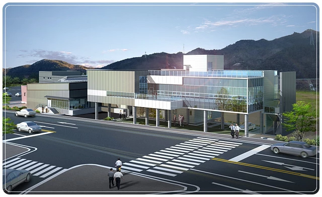 남해안권 발효식품산업지원센터 투시도