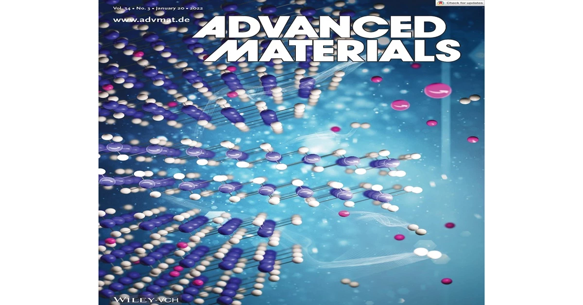 어드밴스드 머터리얼즈 표지 논문(Back cover) / POSTECH 제공