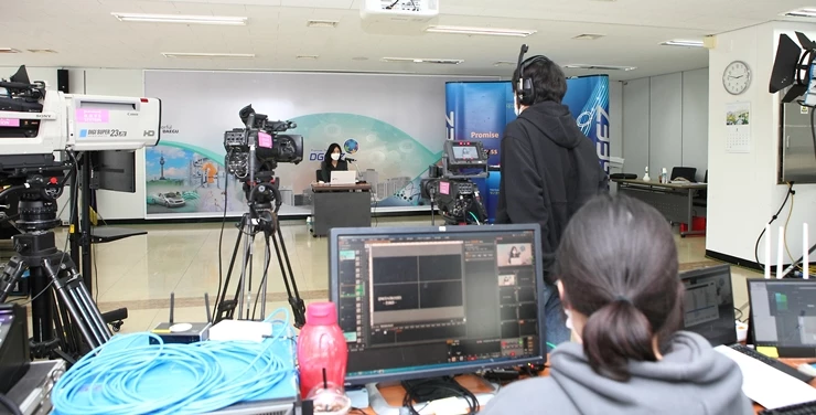 대경경자청은 ‘2022년 대구경북경제자유구역 기업지원설명회’ 를 개최했다.(경북지식재산센터) / 대경경자청