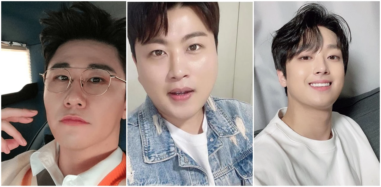 영탁, 김호중, 이찬원(왼쪽부터) / 각 스타 인스타그램