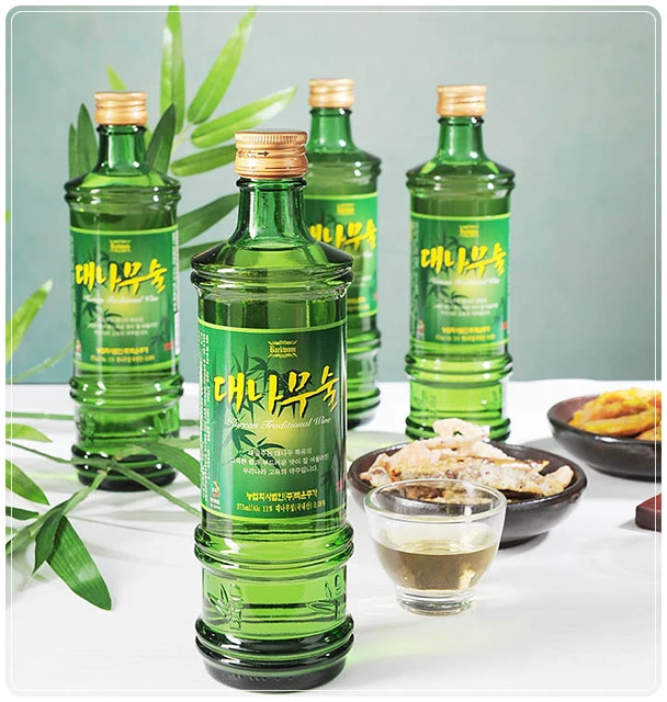 전통주 광양 백운주가 대나무술