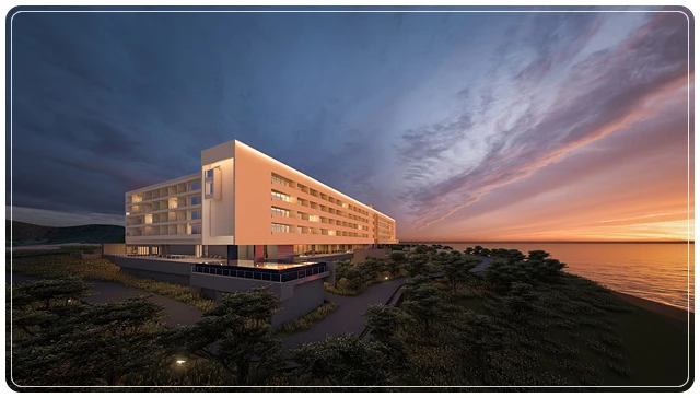 오시아노 리조트호텔 조감도