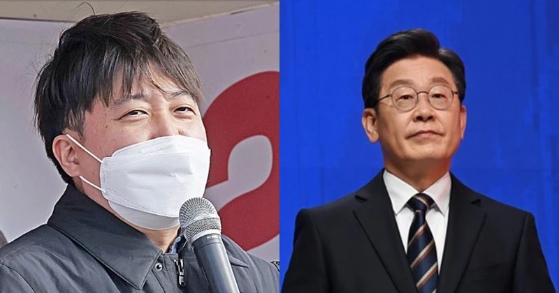 (왼쪽부터)이준석-이재명  / 국민의힘 제공, 뉴스1