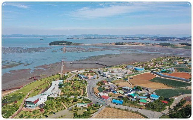 무안황토갯벌랜드 전경