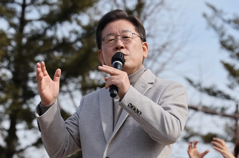 이재명 더불어민주당 대선 후보 / 뉴스1