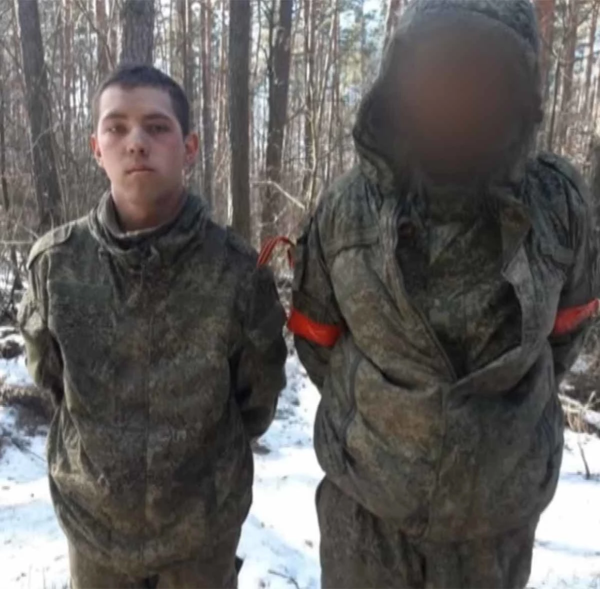 우크라이나 군인에게 붙잡힌 러시아 군인 라피크 라흐만쿨로프 / 우크라이나군 총사령관 페이스북