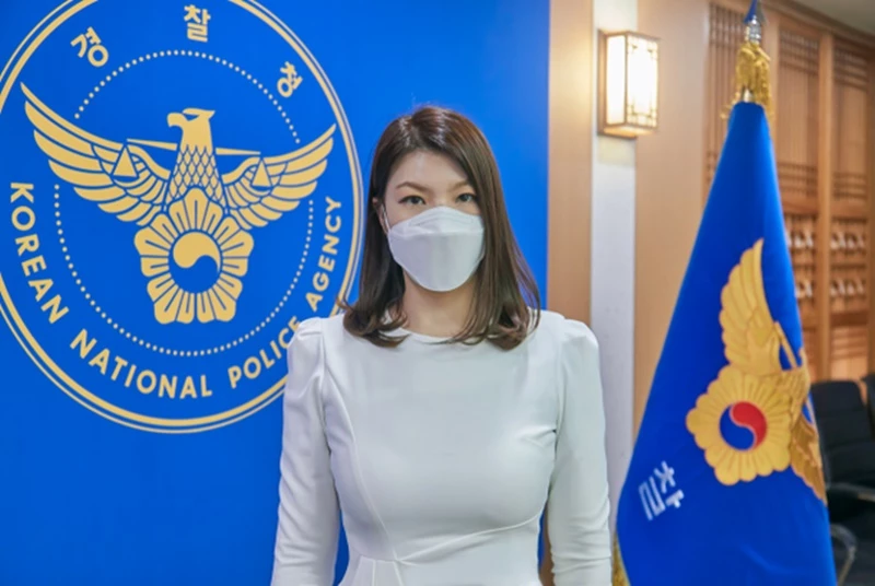 이소진 경찰청 경위. 직장협의회 위원장 / 경찰청 직장협의회 사진제공