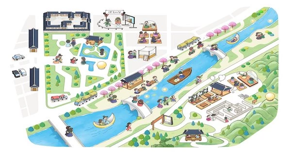 남원시 스마트관광 전체맵 / 전북도