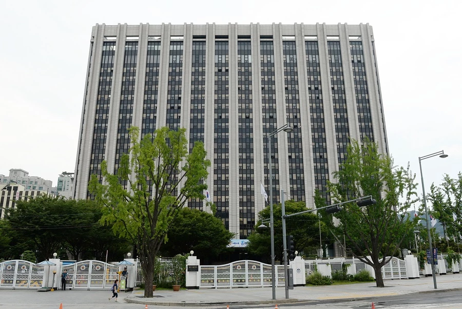 광화문에 위치한 정부서울청사