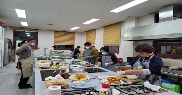 고창군 여성회관 요리수업 / 고창군