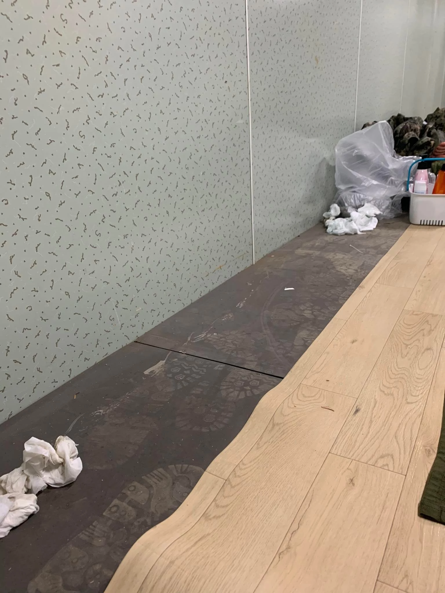 격리자들이 있었던 임시격리시설 / 이하 페이스북 '육군훈련소 대신 전해드립니다'