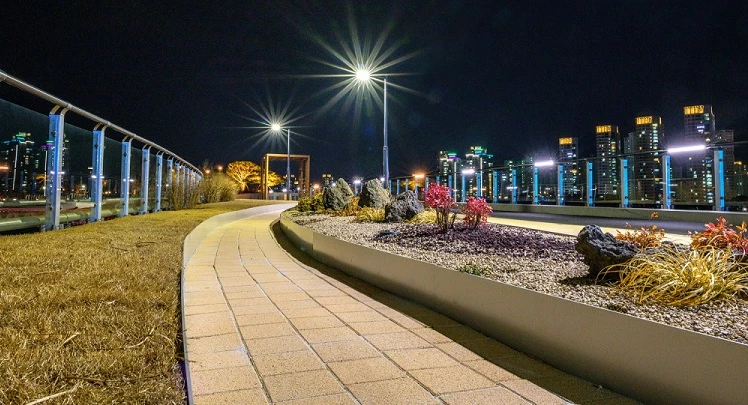 금강보행교 야경 / 세종시