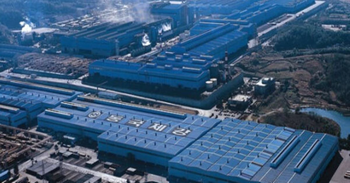 동국제강 포항공장 전경 / SNS캡쳐