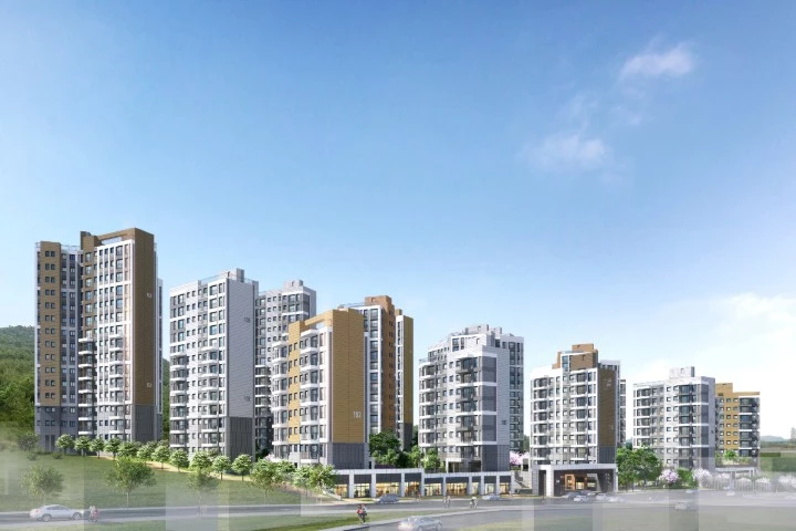 양산 사송지구 우미린 투시도 / 우미건설