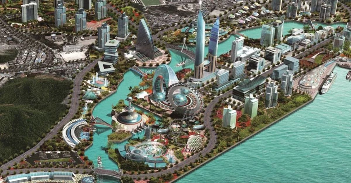 포항 해상신도시 조감도 / 박승호 예비후보