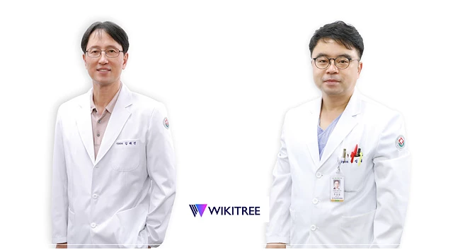 전남대병원 김태선(왼쪽)·주성필 교수