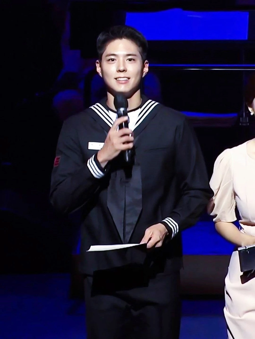 해군으로 입대한 배우 박보검 / 대한민국 해군 호국음악회 제공