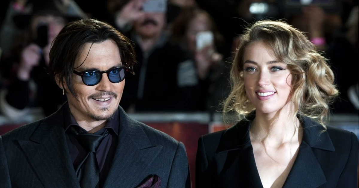 2015년 결혼 직전 영화 시사회에 참석한 조니 뎁과 앰버 허드 /EPA연합