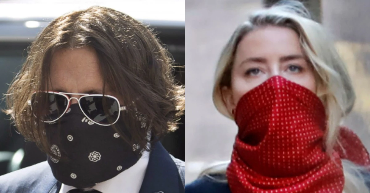 조니 뎁과 앰버 허드 /EPA·AFP연합