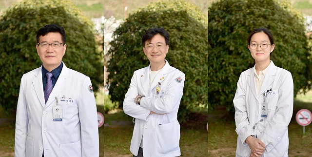 이제중·양덕환·송가영 교수(왼쪽부터)