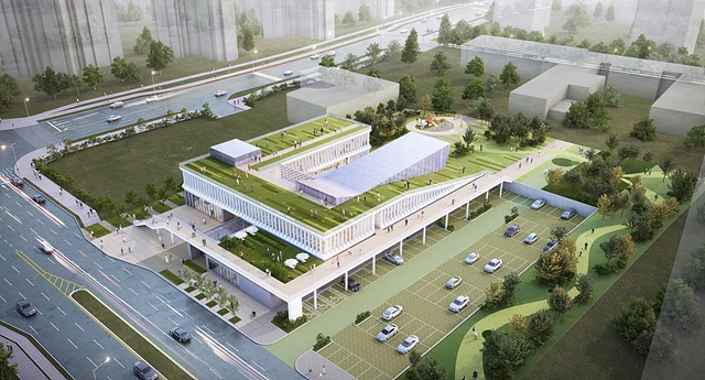 빛가람혁신도시 생활SOC복합센터 조감도