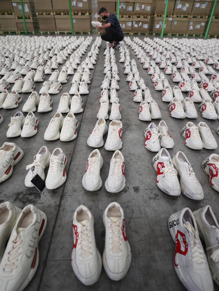 국내 오픈마켓에 밀수입 판매된 운동화 (기사 내용과 직접적 관련 없는 자료 사진) / 뉴스1