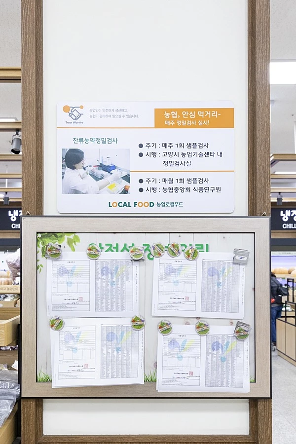 잔류농약 정밀검사