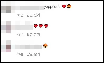 설현 인스타그램 댓글창 캡처