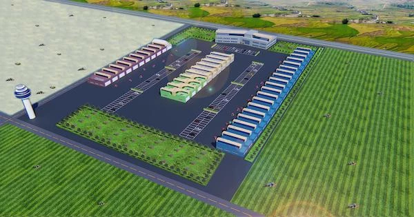 실증지원센터 조감도 / 전북도