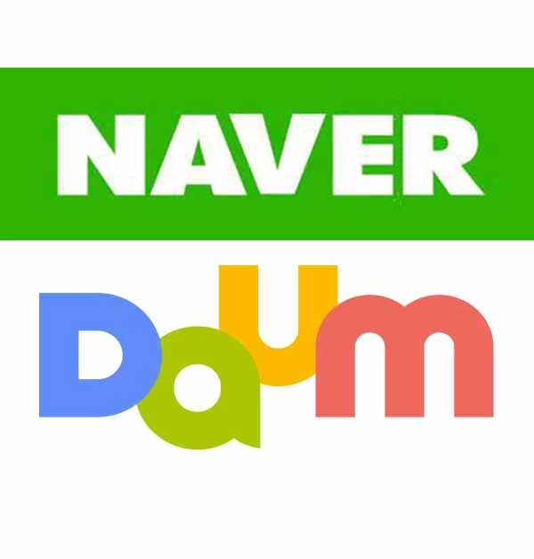 네이버·다음 로고