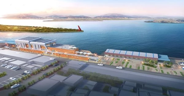 해양수산복합공간 조감도 / 군산시