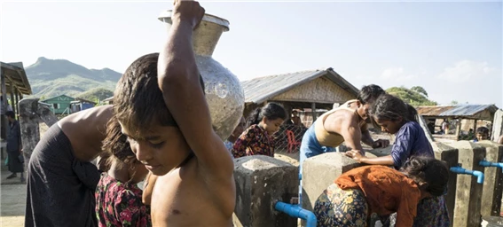 미얀마 라카인주의 로힝야족 / UNICEF