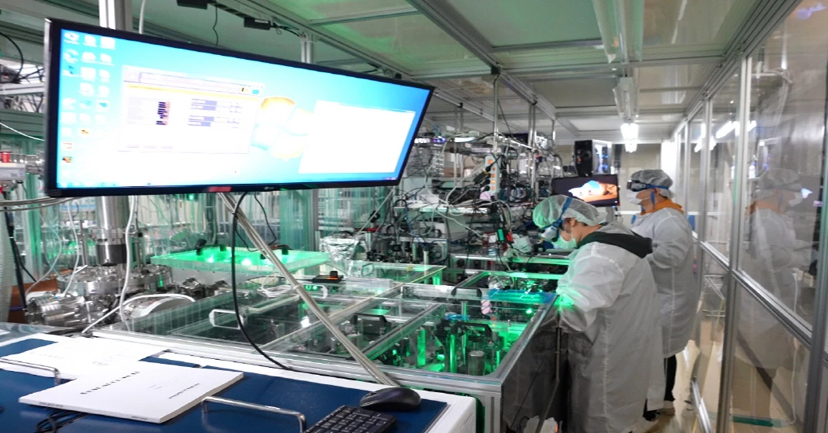 아토초 실험 모습 / 포항시 제공