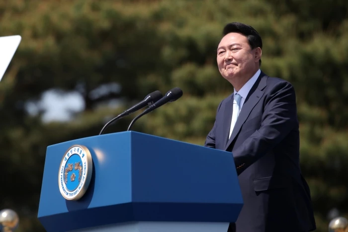 10일 오전 11시 서울 국회의사당에서 윤석열 제20대 대통령 취임식이 진행됐다. / 연합뉴스
