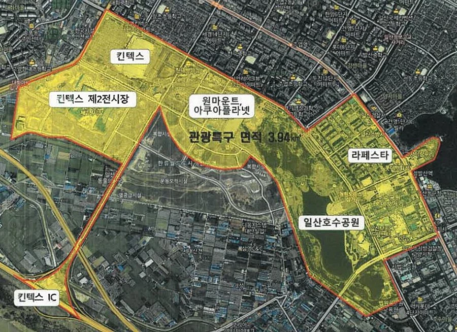 관광특구 지도