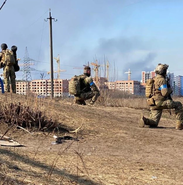 참전 중인 이근 / 유튜브 'ROKSEAL'