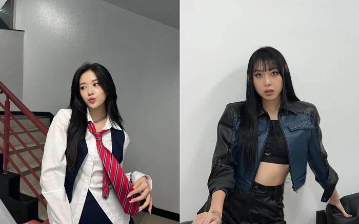 왼쪽부터 아이브 안유진, 래퍼 이영지 / 안유진·이영지 인스타그램