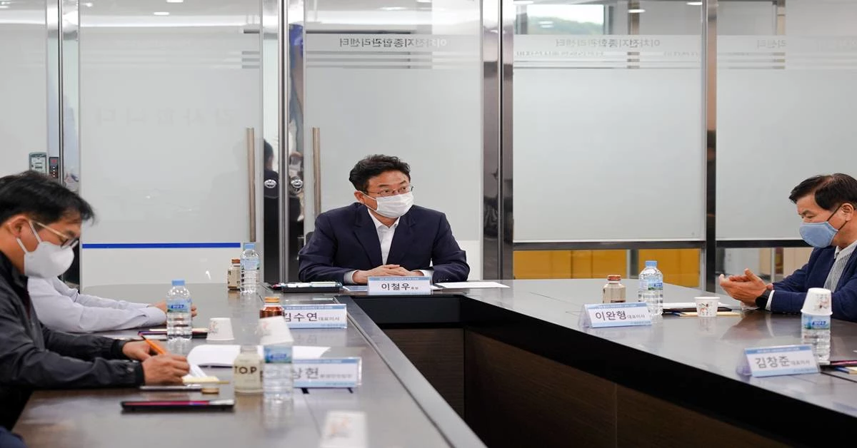 경북 배터리 규제자유특구 정책 간담회/이철우선거사무소