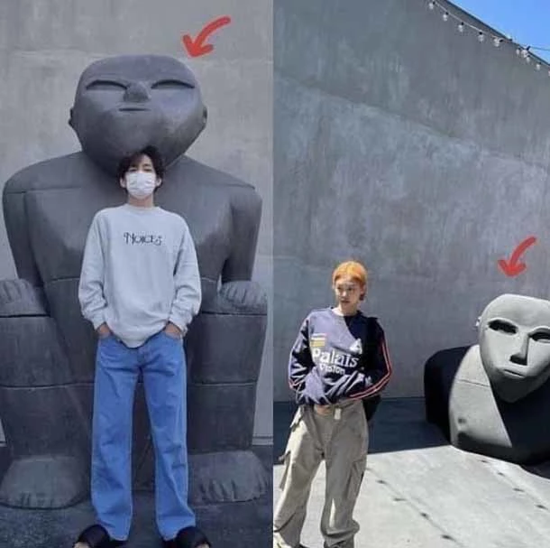 뷔와 제니가 며칠 간격으로 같은 장소에 갔다는 사실도 누리꾼들 사이에서 관심을 모은다. /사진=두 사람 인스타그램